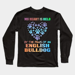 Cute english bulldog Long Sleeve T-Shirt